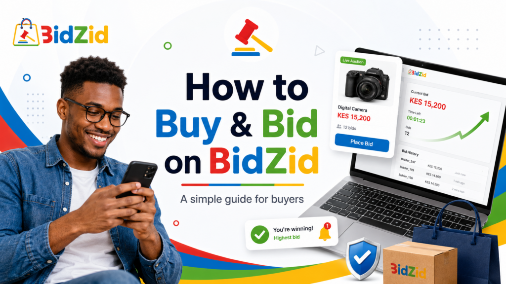 How to Buy & Bid on BidZid